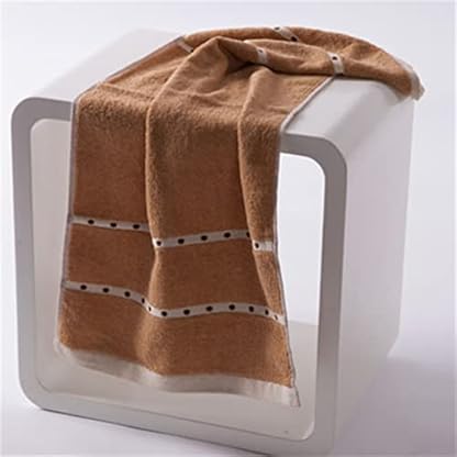 GSZCCZS Handtuch Baumwolle Satin Dot Handtuch Handtuch Handtuch dreiteiliges Set Home Badetuch Gesichtstuch (Farbe: B 3 Stück, Größe: wie abgebildet) (B 3 Stück wie abgebildet) – Bild 5
