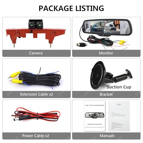 Caméra de recul HD double objectif Berlingo et Combo E écran 17,8 cm - 5