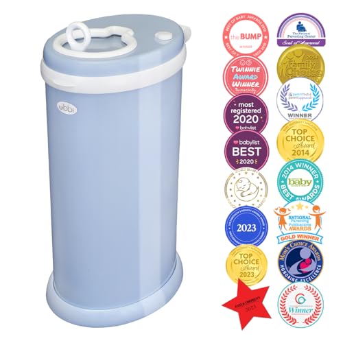 Set Ubbi bote para pañales y dispensador portátil miniatura 3