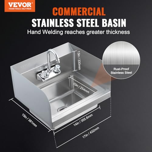 Commercial Stainless Prep Sink Table