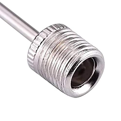 Image of Metal Ball Pump Needles, Replacement Inflating Pins for Football, Basketball, Volleyball & Sports Balls, Air Pump Nozzle for Inflation & Deflation, 3 Pieces