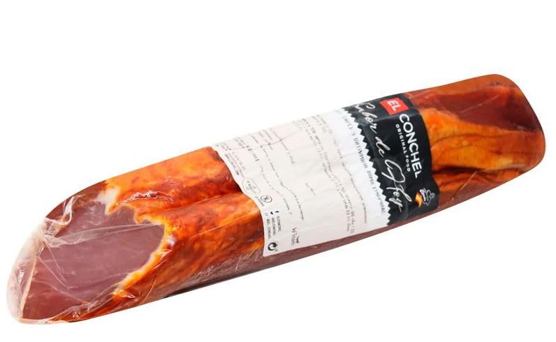 Lomo Duroc – zarte und schmackhafte Premium-Schweinefleischlende - Luftgetrocknete Schweinelende ca. 950 g - Geschenkidee aus Spanien - WF-11133