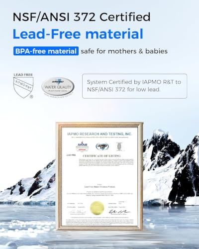 Image of Waterdrop WHF21-PG 2-Stage Whole House Water Filter System, Highly Reduces Lead, Chlorine, Odor and Taste, 5-Stage Filtration, with Carbon Filter and Sediment Filter, 5 Micron, 1 inch Inlet /Outlet