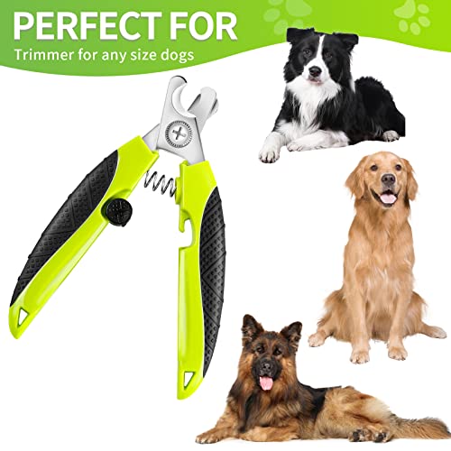 WallEgo Profi Krallenschere für Hunde, Große & Mittelgroße Haustiere krallenschleifer Mit Nagelfeile, Hohe Qualität krallenschneider Katzen