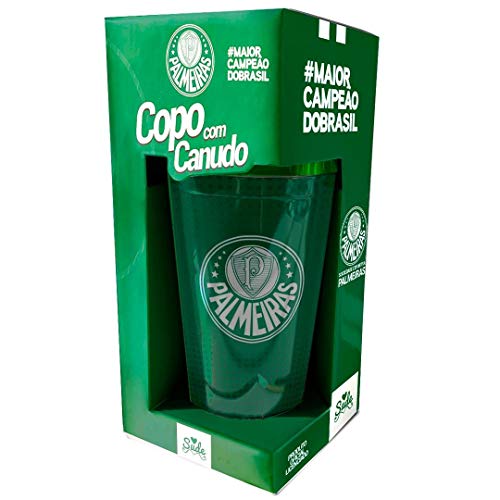 Copo Canudo Presente Palmeiras