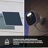 myQ Solar Panel for myQ Outdoor Battery Camera, 6.5 Foot (2m) USB-C Cable, Waterproof, 3.8W and 5V, 360 Rotation & 180 Tilt