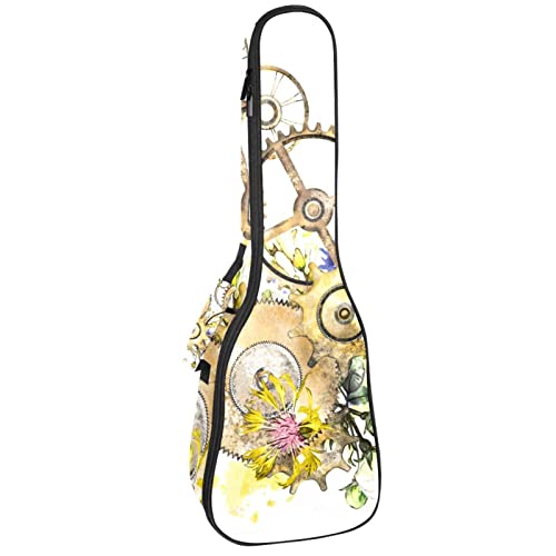 Sac pour ukulélé robuste anti-choc protégez votre soprano avec style floral