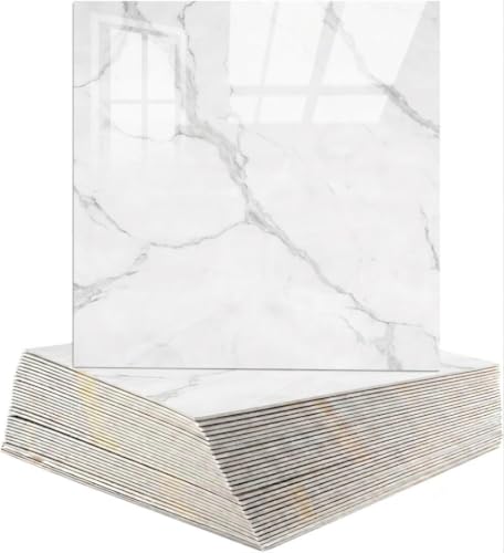 Image of OCEANSKY 3D Wallpaper PE Foam Self Adhesive Brick Design, 4, Off White | Wall Stickers, DIY Wallpaper, For Home Hotel Living Room Bedroom Cafe Deco