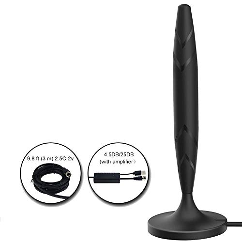 TV Antenna Amplified Digital HDTV Antenna 120+ Mile Range 4K 1080P Indoor Powerful
