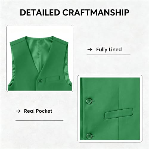 Image of Kids Vest for Boys Formal Suit Vests