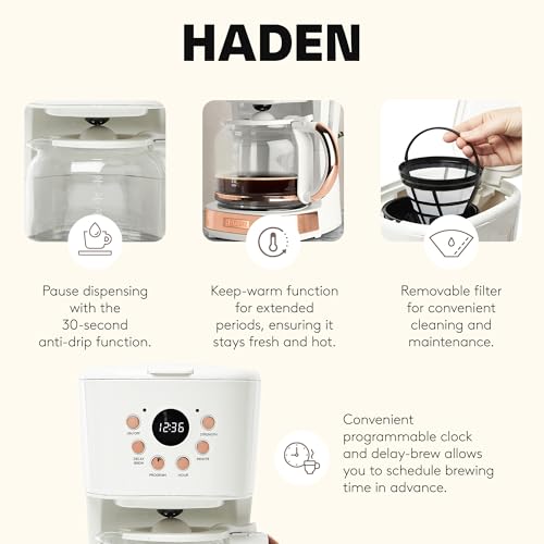 HADEN 12-Cup Coffee Maker