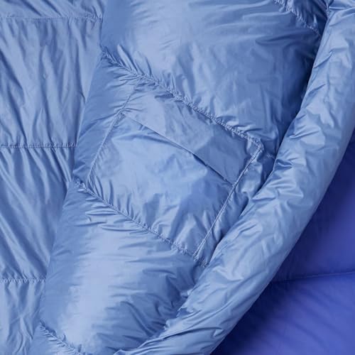 Bolsa de dormir Mountain Hardwear Bishop Pass: 15F Down para mujer, azul, tamaño regular con cierre derecho miniatura 7
