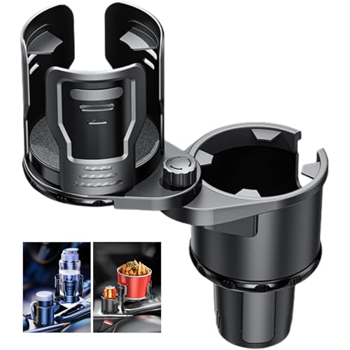 Portavasos Expansor Automotriz Ajustable 2 en 1 miniatura 1