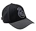 レアルマドリード オフィシャル 帽子 キャップ ブラック 黒 大人 フリーサイズ Crest Cap Black/Grey