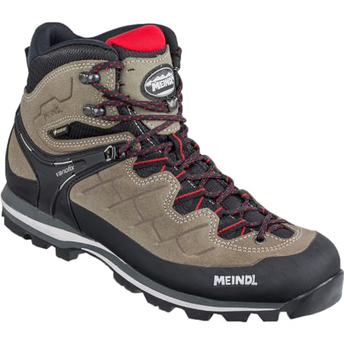 Meindl Herren Litepeak-GTX Naturale, Colore: Rosso Wanderstiefel, Natur Rot, 45 EU