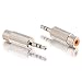 Produktbild C2G 3,5-mm-Stereo-Stecker auf Cinch-Stereo-Buchse-Adapter, 80463