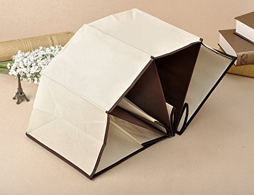 Image of PINDIA Fancy & Foldable 4 Layer Cream Hanging Storage Wardrobe ALMIRAH
