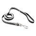 Leerburg Leather Dog Leash - Black - 6 Foot By 3/4 Inch - Handmade By the Amish