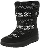 Chalet Carve - Botas Skechers Tone Ups Chalet Carve, Botas de Nieve Mujer, Negro (Schwarz (Bks), 38 EU
