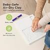 KeaBabies Baby Footprint Kit, Clay Paw Print Kit - Newborn Hand and Footprint Keepsake Picture Frame, Hospital Bracelet, Personalized New Mom Gifts & Baby Shower Gifts for Boys, Girls (Alpine White)