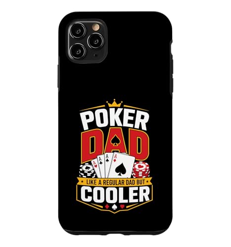 ���̓� �|�[�J�[ Dad Like A Regular Dad But Way Cooler �X�}�z�P�[�X iPhone 11 Pro Max �p