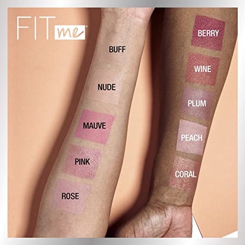 Image of Maybelline New York Blush, True to Colour Result, Fit Me Mono Blush, Rose 30, 4.5 g