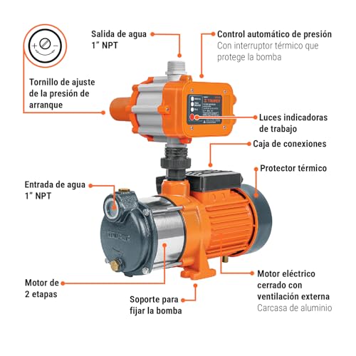 Bomba de agua Truper 3/4 6 Imagen adicional