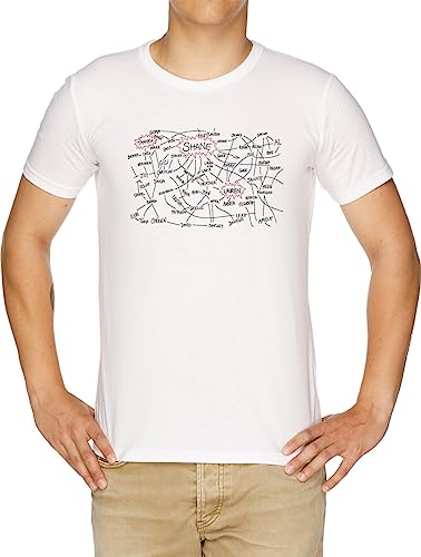 Vendax Le Tableau L Word T-Shirt Homme Blanc Men's T-Shirt White