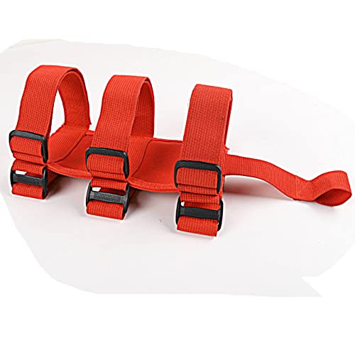 Adjustable Roll Bar Fire Extinguisher Mount Holder 3 lb for Jeep Wrangler Unlimited CJ YJ LJ TJ JK JKU JL JLU 4XE,Red