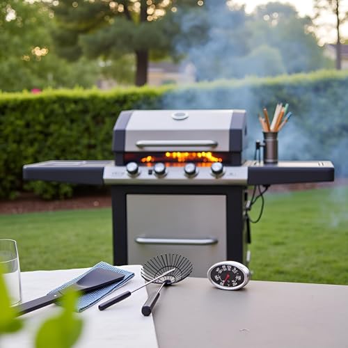 Grilldeckel-Thermometer, Hitzeindikator, Ersatz für Grill Master Nexgrill, BBQ Temperaturanzeige für Nexgrill Outdoor Dining Cooking Tool Zubehör