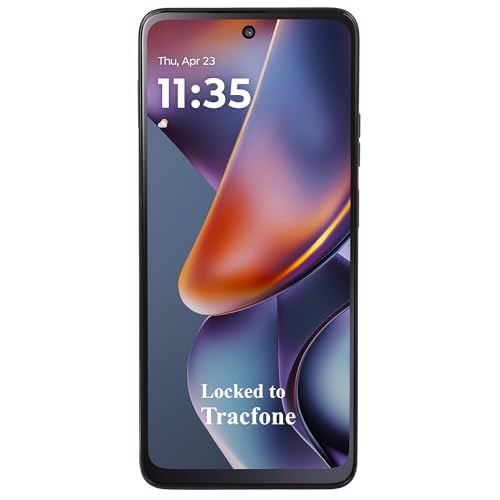 Tracfone Motorola Moto G 2025, 64GB, Saphire Blue - 6.6' 120Hz Display, 5G Prepaid Smartphone, 50MP Quad Pixel Camera, Long-Lasting Battery (Locked to Tracfone)