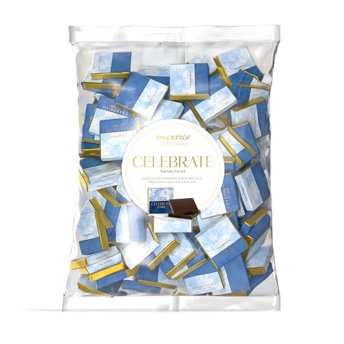 Maxtris Cioccolatino Celebrate Dark, Celeste, Busta 1 Kg
