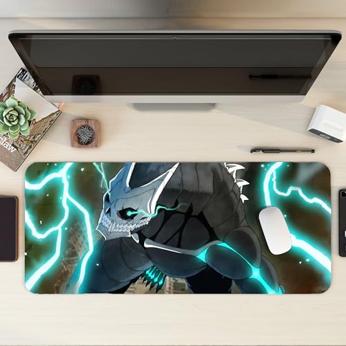 Image of XL Extended Gaming Mouse Pad | XXL Large Desk Mat 60x30cm for Laptop & PC | Non-Slip Rubber Base, Waterproof, Durable & Smooth Surface | Office, Gaming & Study, asthetic