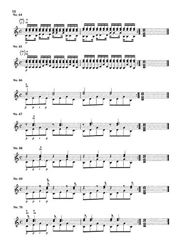 120 Studies for Right Hand Development (Classical Guitar Study Series) - Image 4