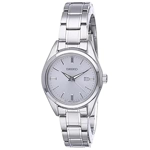 SEIKO Watch for Women – Essentials Collection, Date Calendar, and Water-Resistant to 100m