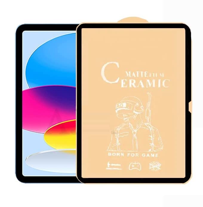 NEMIZI Tablet Matte Screen Guard (Its Not Glass) For Apple iPad 10th Generation 10.9 inch -Black Edges (Matte Feel Temper) (B0C6B2G59Q) Amazon Price History, Amazon Price Tracker