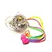GloFX LED Pacifier Rave Binkie Soft Light Up Toy Necklace Glowing Flashing RGB Style 4 Colors Blinky