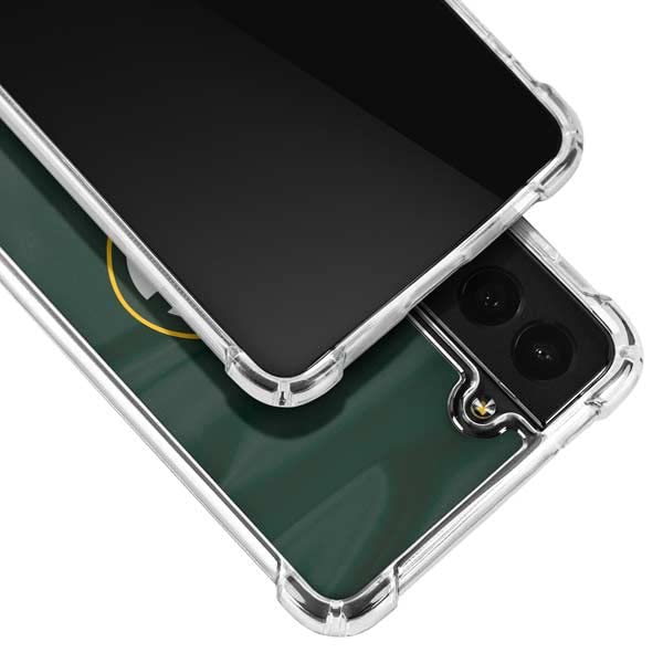Skinit Clear Phone Case Compatible with Galaxy S22 - Officially Licensed NFL Green Bay Packers Design