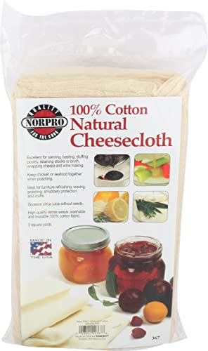 Norpro Natural Cheese Cloth, 2 Square Yards