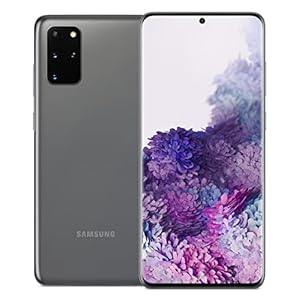 SAMSUNG Galaxy S20+ 5G, 256GB, Gris Cósmico (Reacondicionado), Original de fábrica (Corea del Sur), Exclusivo para el Mercado Europeo (Versión Internacional)