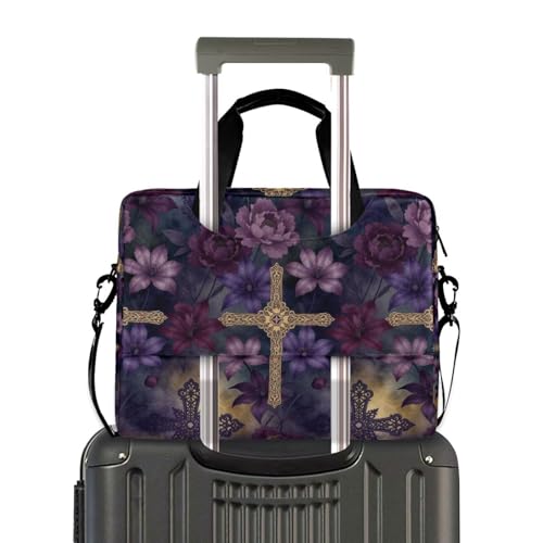 Bolso portátil para laptop 15.6 pulg morado miniatura 4
