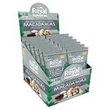 Royal Hawaiian Roasted Macadamia Nuts-Snack Pack (Sea Salt & Cracked Pepper)-12 1-oz Packages-Low Carb, Keto Friendly Snack, and Great for Paleo Diet