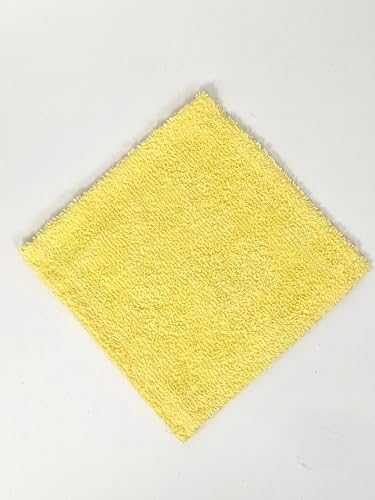 Rheita Tafellappen aus Frottee (100% Baumwolle) quadratisch 15 x 15cm Farbe: Melone