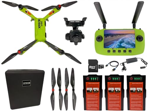 Xpece Waterproof Fishing Drone. With 7 pound bait release ready to fly. Fish More Combo