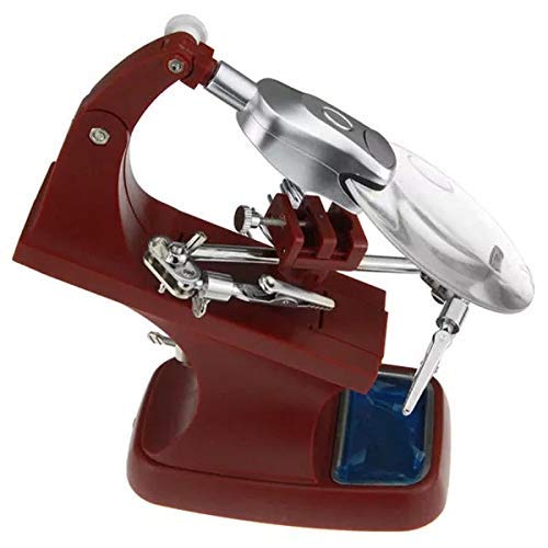 Ingrandimenti 3X 4.5X 7023A Desktop Lente d'ingrandimento Lente di ingrandimento Riparazione Ispezione Strumento Ingrandito Strumento di Potere Accessori