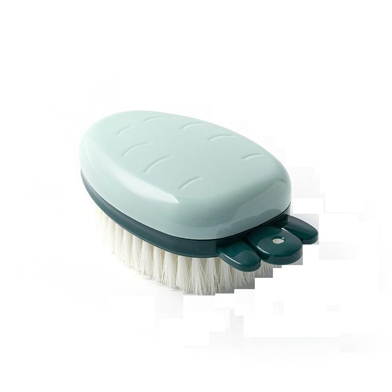 Ramkuwar Soft Bristle Laundry Cleaning Brush - for Stains, Clothes, Shoe - Gentle Scrub Brush with Comfortable Grip (Green) (B0BBFJWHFD) Amazon Price History, Amazon Price Tracker