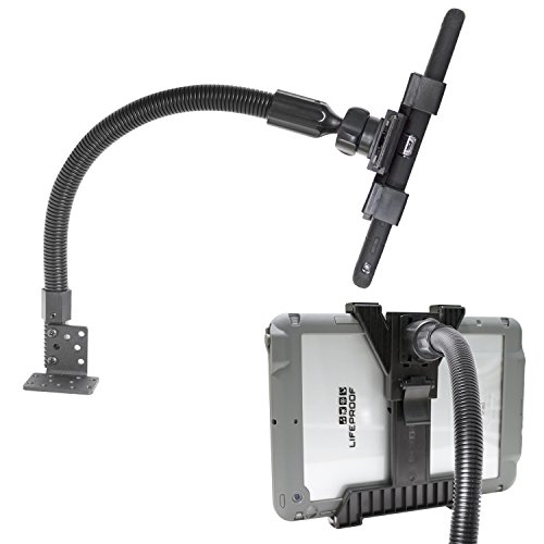 Ibolt Tabdock Flexpro - Heavy Duty Floor Mount For All 7" - 10" Tablets (Ipad, Nexus, Samsung Galaxy Tab) For Cars, Vans, Large Trucks : Great For Telematics And Fleets #TOP1