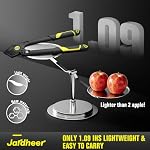 Jardineer 16.5" Garden Loppers, Effortless Pruning Shears with Gear Assist and Pull-Tested Reinforced Handles, Lightweight Hand Lopper for Yard, Shrub & Small Tree Trimming, Cuts up to 1.2" Branches