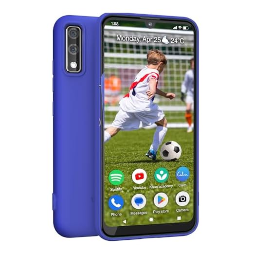 Teracube Thrive Kids Smart Phone – Safe Android Phone for Kids & Teens with Parental Controls, Block/Limit Social Media and Internet, GPS, Talk & Text, Spam Blocker (Monthly Plan Required)