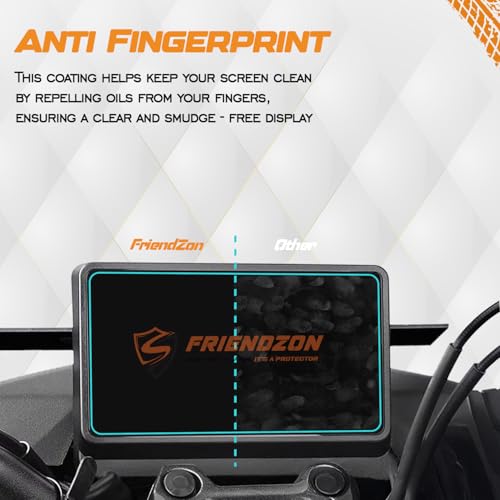 Image of 9H Screen Guard Protector For HONDA CB 125 HORNET 2025 Bike || Anti Scratch || Anti-Bubble || HD Clear || TFT Instrument Cluster Protector || Speedometer Accessory [Not Tempered Glass] (Pack of 2)